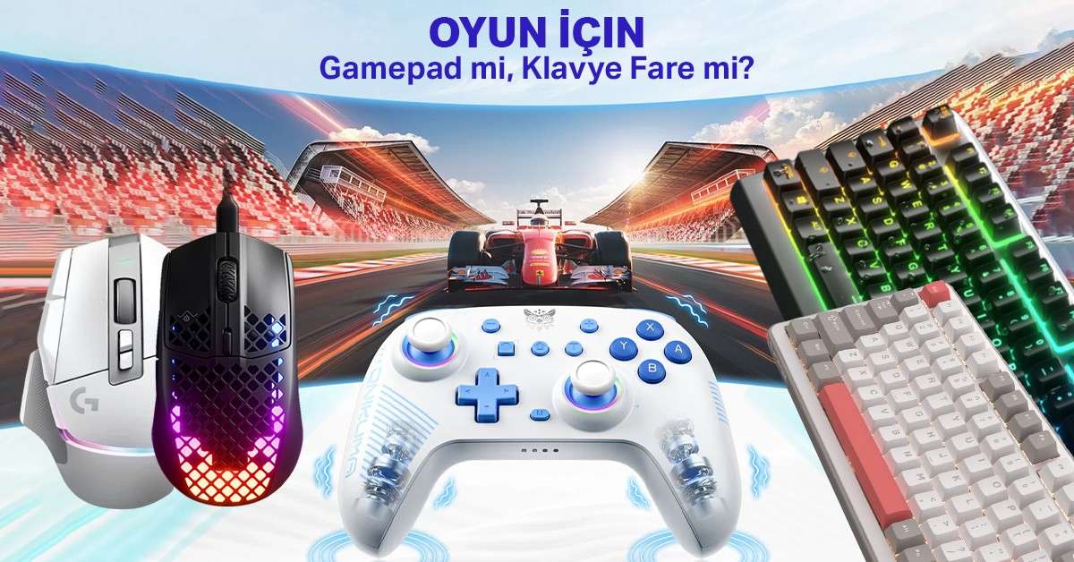 Gamepad mi Klavye mi: Oyun İçin Hangisi Daha İyi?