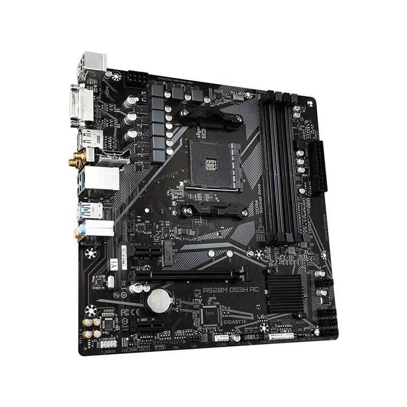 Gigabyte A520M DS3H AC (Wi-Fi 5) Motherboard Price in Turkey