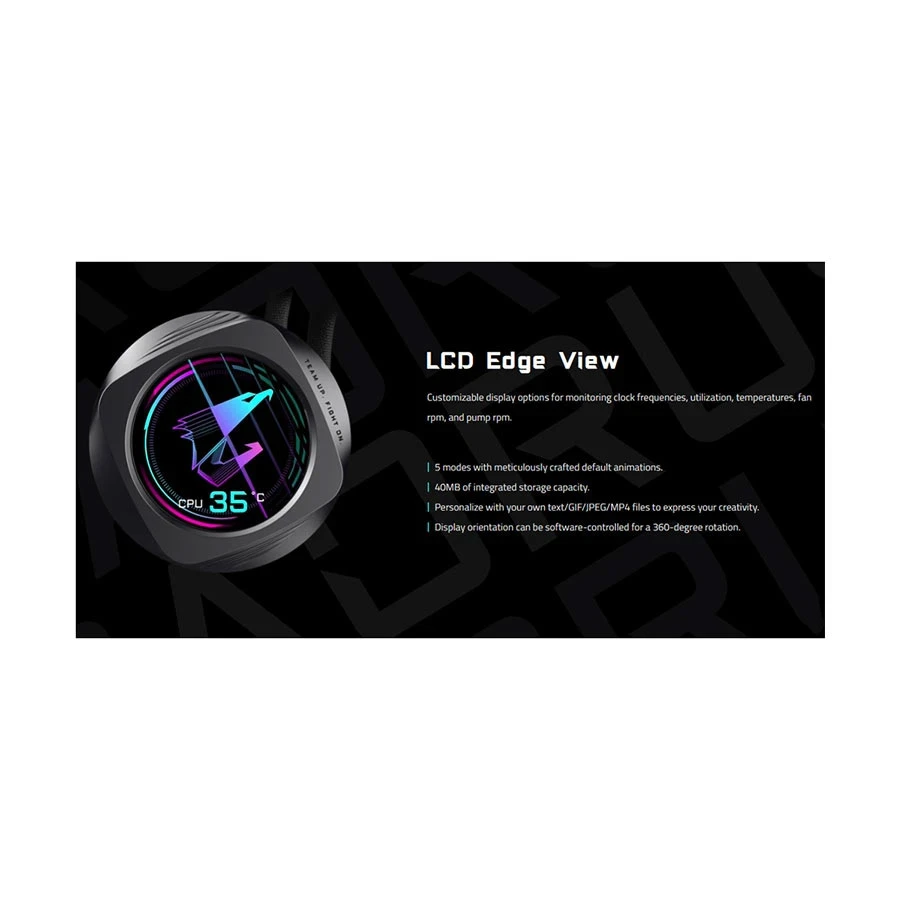 Gigabyte AORUS WATERFORCE X II 360 CPU Cooler Price in TK