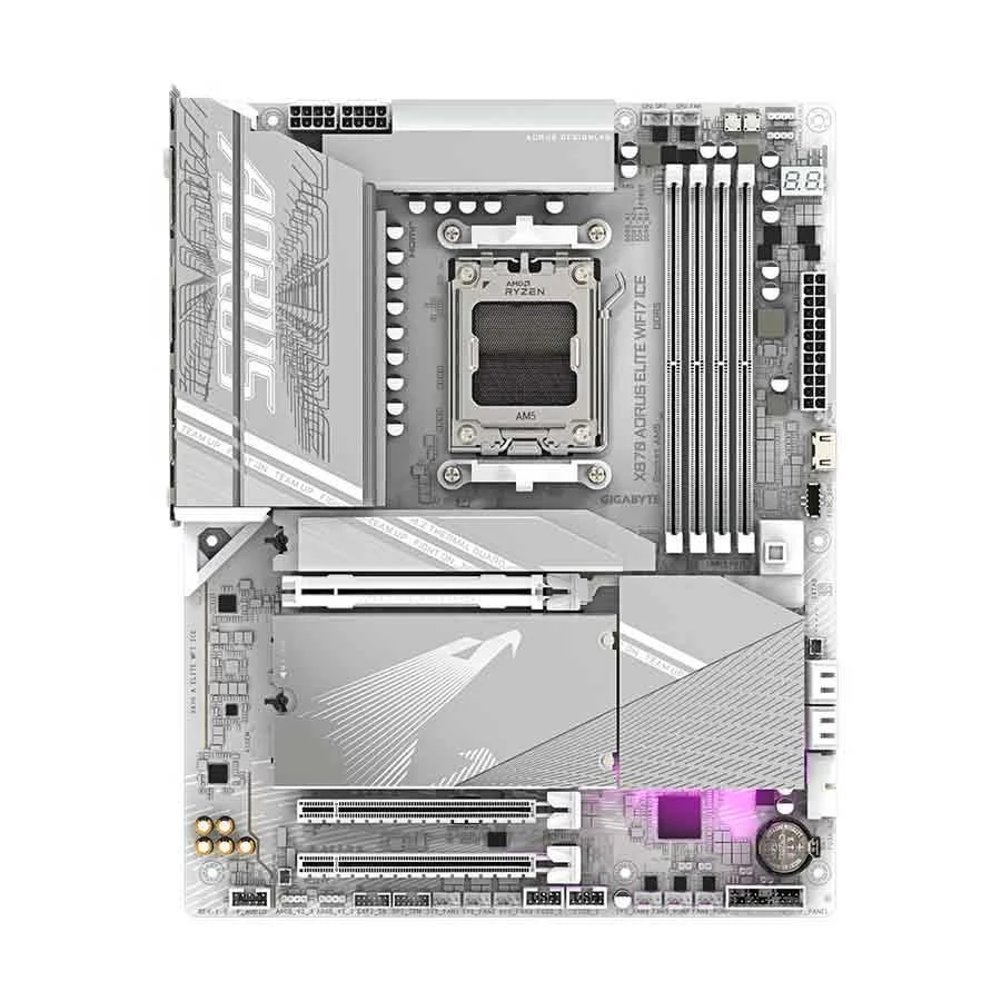 Gigabyte X870 AORUS ELITE ICE (Wi-Fi 7) Motherboard