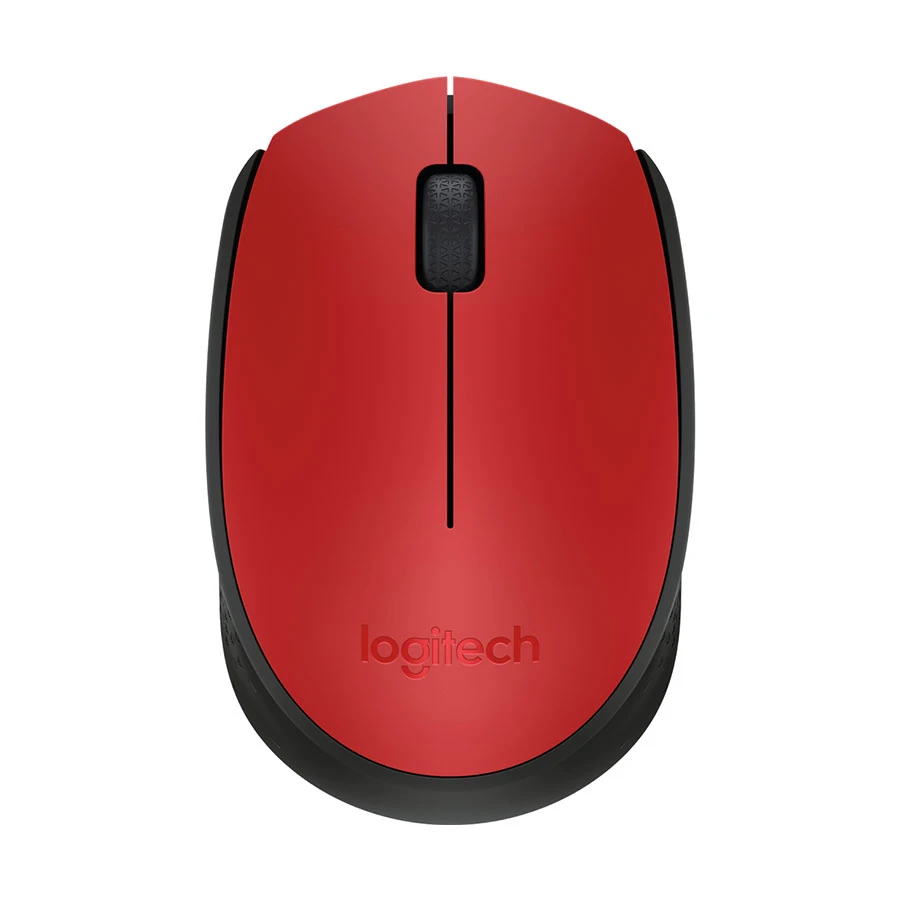 Logitech M171 Red Wireless Mouse # 910-004641