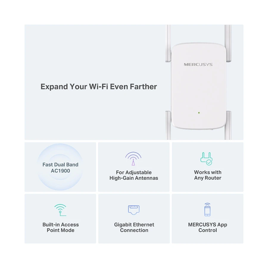 MERCUSYS ME50G V1 Range Extender Price in Turkey