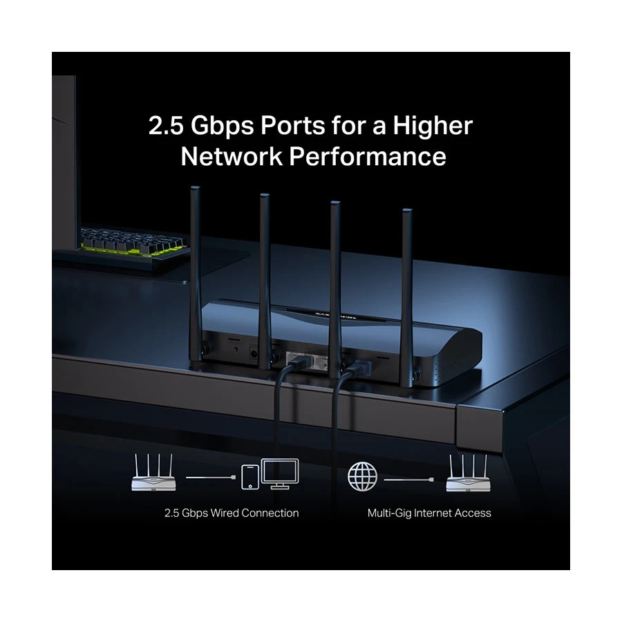 MERCUSYS MR27BE Network Router specifications