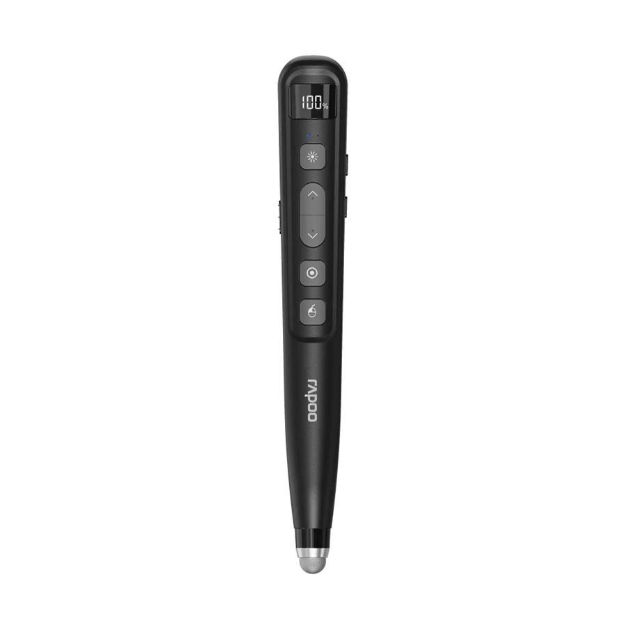 Rapoo XR310 Black Wireless Laser Spotlight Presenter with Touchable Pen Head