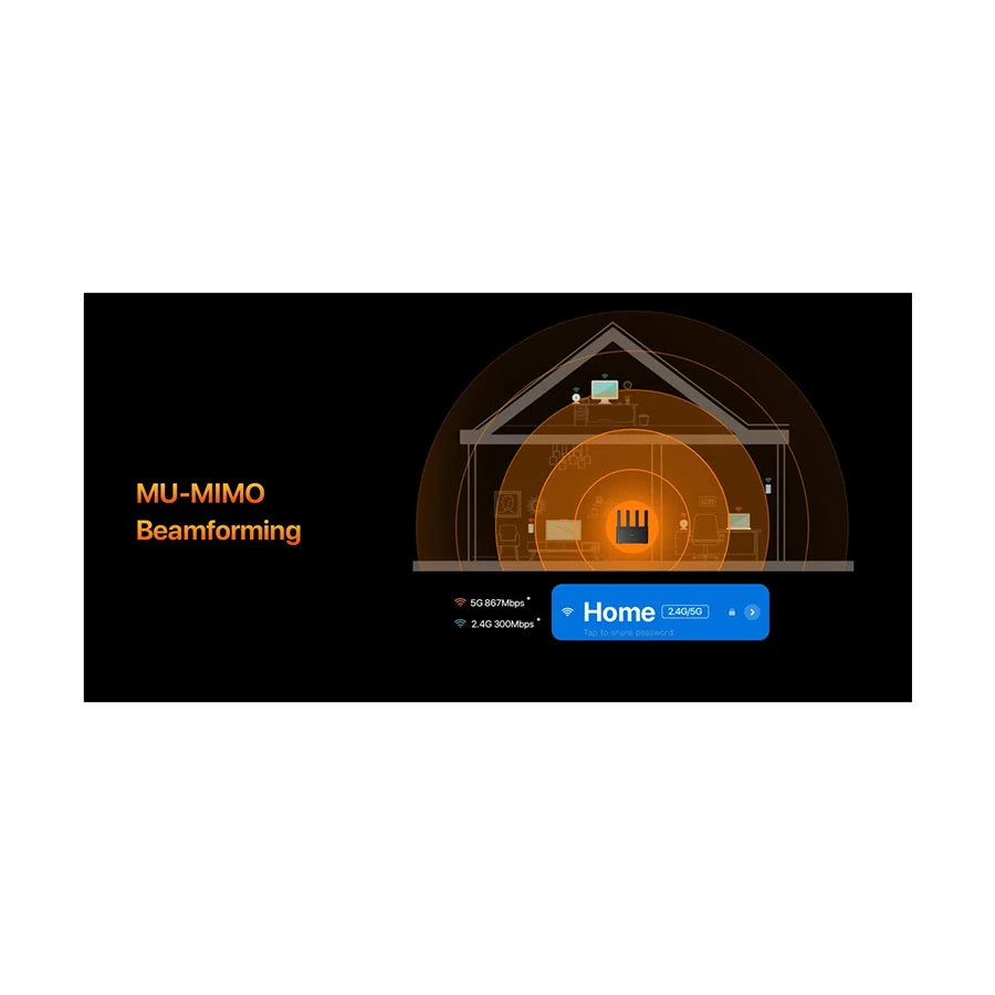 Tenda 4G08 Network Router features
