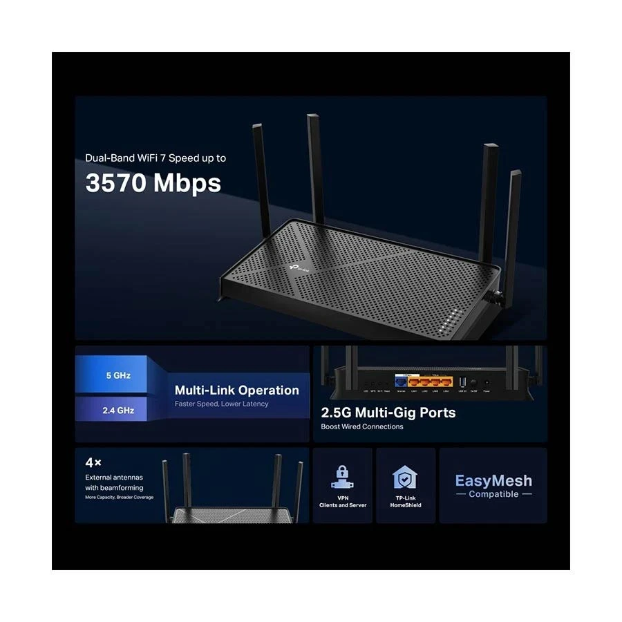 TP-Link Archer BE230 Network Router in TK