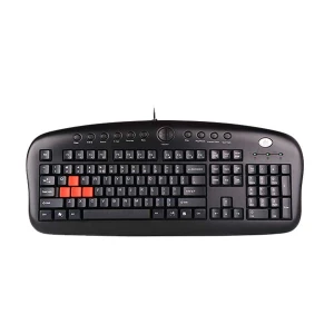 A4 Tech KB-28G Black USB Multimedia Gamer Keyboard