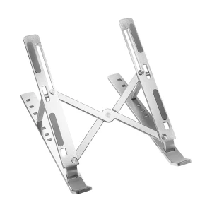 Frisby FNC-5150ST Silver Portable Folding Aluminum Laptop Stand