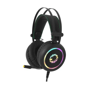 GameMax HG3500 RGB Wired Black 7.1 Virtual Surround Sound Gaming Headphone