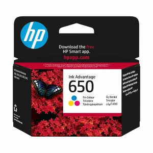 HP 650 Tri-color Original Ink Advantage Cartridge #CZ102A