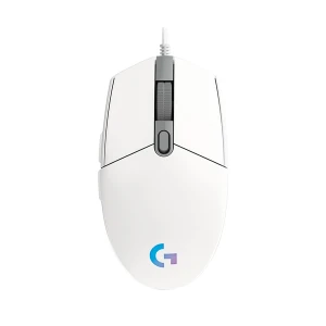 Logitech  G G102 Lightsync RGB Illuminated 8,000 DPI Wired Gaming Mouse, White 910-005824