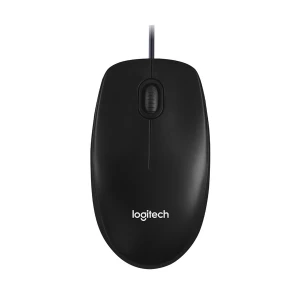 Logitech M100 USB Wired Mouse – Black 910-006652