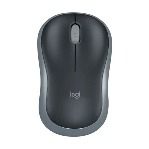 Logitech  M185 Compact Wireless Mouse with USB Receiver, Gray 910-002235