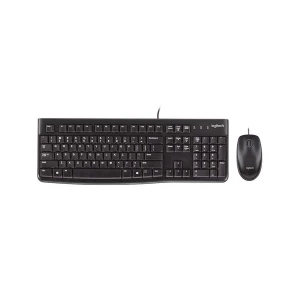 Logitech MK120 Turkish Wired Black Keyboard & Mouse Combo #920-002560