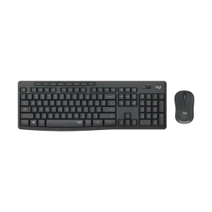 Logitech MK295 Q Turkish Silent Wireless Keyboard & Mouse Set – Black (920-009804)
