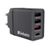 Verbatim 49700 30W Tri USB & USB-C Black Charger / Charging Adapter #49700