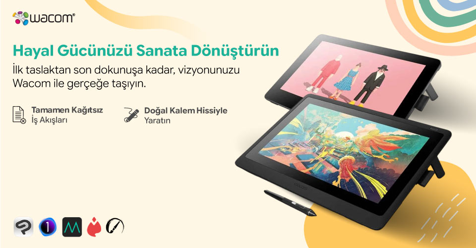 Wacom Graphics Tablet PC in Turkey
